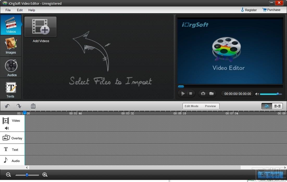 iOrgSoft Video Editor下载,视频剪辑器,视频剪辑,视频制作