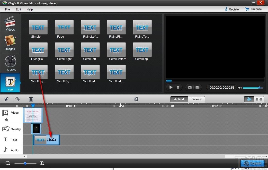 iOrgSoft Video Editor下载,视频剪辑器,视频剪辑,视频制作