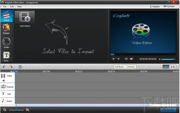 iOrgSoft Video Editor下载,视频剪辑器,视频剪辑,视频制作