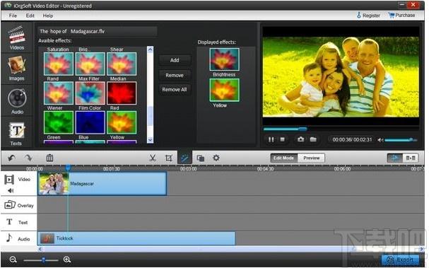 iOrgSoft Video Editor下载,视频剪辑器,视频剪辑,视频制作